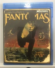 "Fantomas" 1913/14 Blu-ray 2 Disc Set Louis Feuillade ohne dt. Ton Region A/US