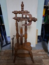 Dekoratives Spinnrad, Holz, gebraucht