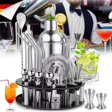30 Tlg Edelstahl Cocktail Set Cocktail Zubehör Mix Set 750ml Cocktail Shaker HOT