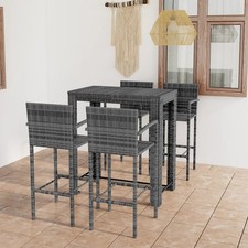 Gartenbar Set 5-tlg. Poly