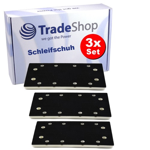 Ersatz klett schleifschuh - 3x,