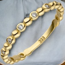 Damen Ring Kugel 333 Gold