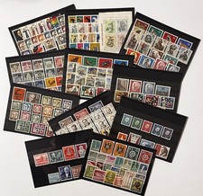 Briefmarken AUSWAHL / Jahrgang