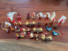 Konvolut Osterartikel Eier Hasen Küken Erzgebirge? DDR? Sammlung Ostern