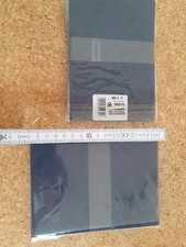 5 Karten zum Selbstgestalten mit Kuvert Basteln groß Umschlag Dunkelblau set Bla