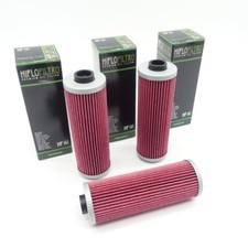 3x Hiflo HF161 Ölfilter