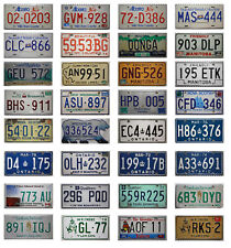 -1- KANADA Nummernschild Canada License Plate KFZ Auto Kennzeichen Metall-Schild