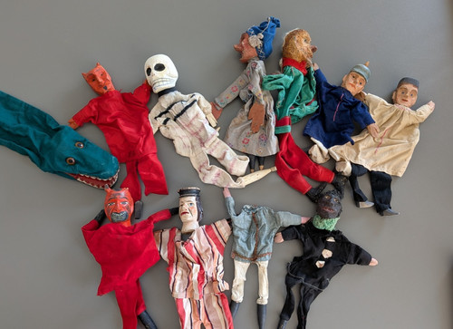 Alte handpuppen - alte,