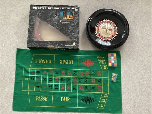 Deluxe roulette set casino - set, 16