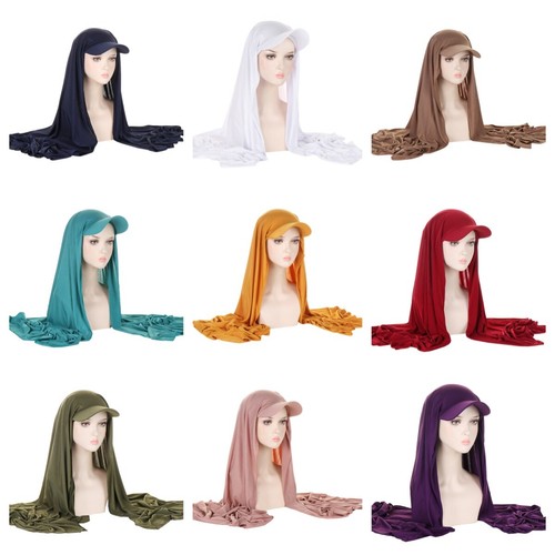 Damen lange hijab schal turban - lange,