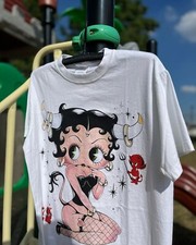 Betty Boop 90s White Short