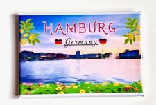 Hamburg - Deutschland, Hamburg  Kühlschrankmagnet-Souvenir-08