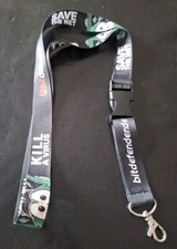 Schlüsselanhänger Logo bitdefender 60cm lang Schlüsselba Karabinerverschluss Neu