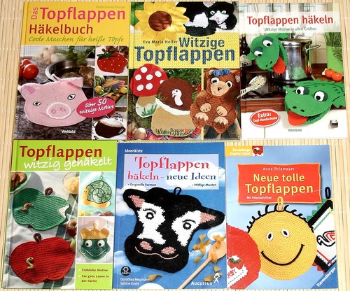 Topflappen häkeln - topflappen,