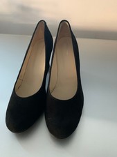 ANDREA MANUELI PUMPS Gr. 39/40 SCHWARZ Wildleder
