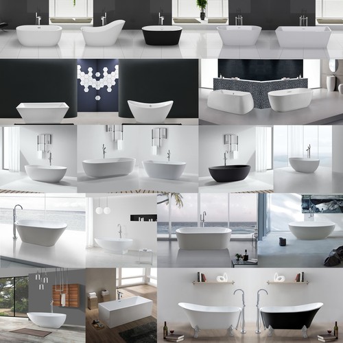 Freistehende badewanne acryl - badewanne,