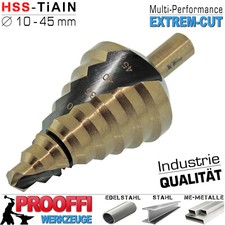 HSS TiALN Stufenbohrer Ø 10 -