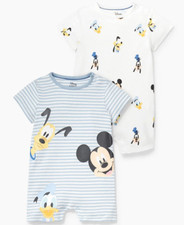 2x Kurz Strampler Gr.50 56 NEU