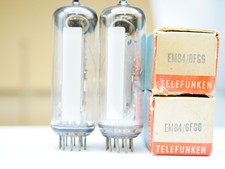 1x Telefunken EM84 Röhre Tube