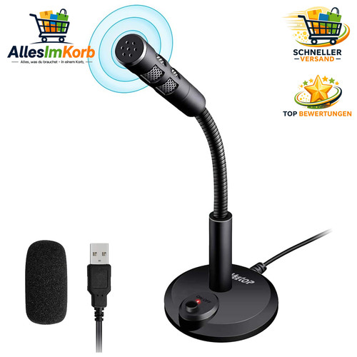 Usb mikrofon standmikrofon - usb,