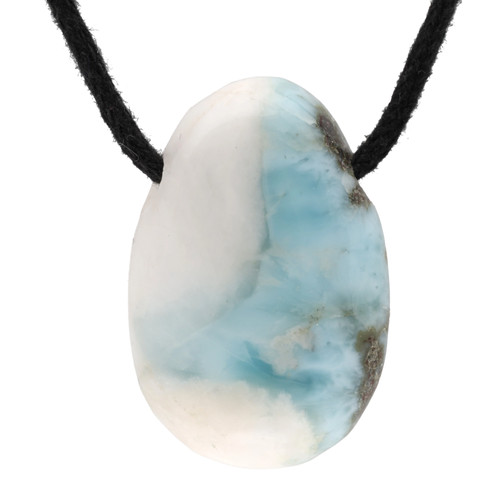 Larimar tropfenanhänger - larimar,