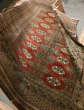 Vintage Wolle Teppich 162×130