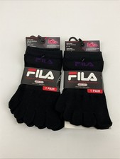 2 pairs Fila Skele-toes Socks