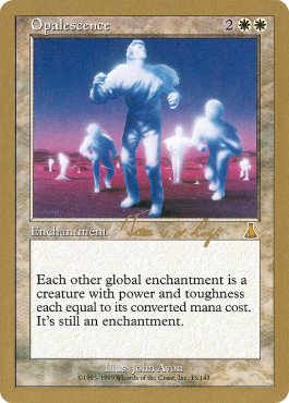Magic mtg opalescence world - mtg,