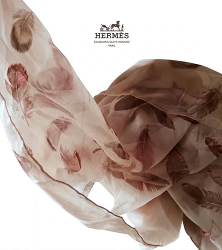 Hermès schal plumes - schal, henri