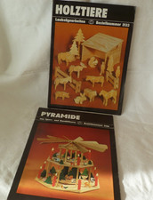 Hefte Vorlagen für  Bastelarbeiten Laubsäge und Holztiere DDR