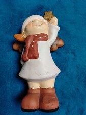 niedlicher Keramik- Engel 18 cm