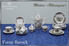 Kaffeeservice barock - kaffeeservice, 6p.