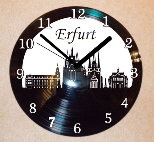 Erfurt wanduhr - erfurt,