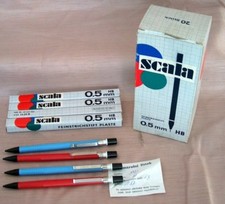 4x Scala Druckbleistift Feinstrichstift CSSR DDR in OVP