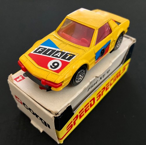 Corgi fiat boxed - corgi, speed