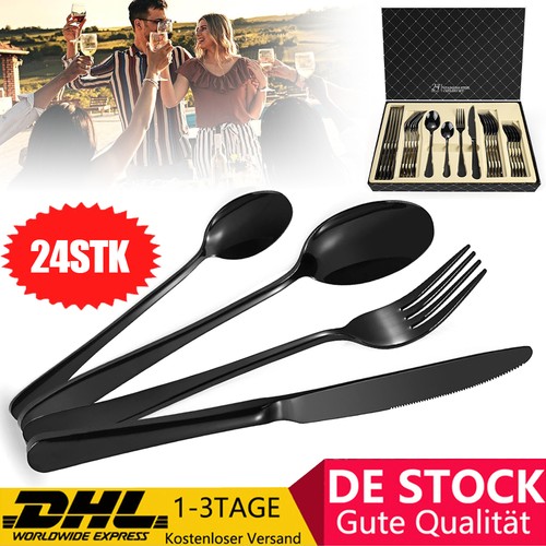 Edelstahl besteckset teilig - edelstahl,