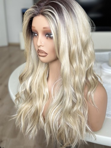 Blond remy haar - blond, perücke