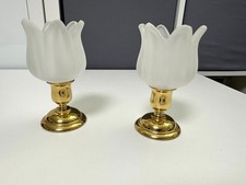 PartyLite Glasaufsatz "Tulpe" mit Tafelkerzenhalter "Oxford" (Paar)