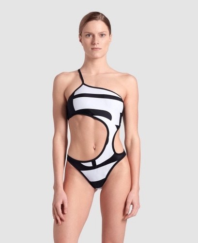 Asymmetrischer badeanzug damen - asymmetrischer,
