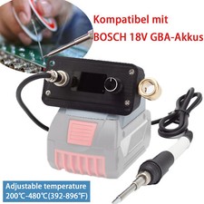 LED-Display Akku Lötkolben