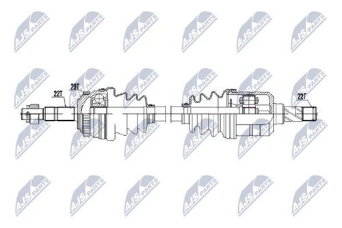 Antriebswelle nty npw - antriebswelle,