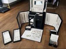 Schmuck Set Paket Neu Edelstahl Ringe Ohrringe Ketten Versand frei