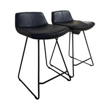 Leolux 2er-Set Barhocker Caron