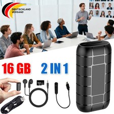 Spion Abhörgerät Wanze Voice Recorder Diktiergerät Spy 16GB getarnt Mini Auto