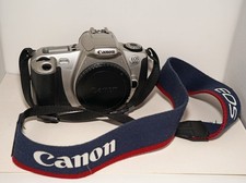 Canon EOS 300 35 mm analog (Film) camera body & strap; TESTED.