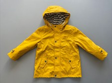 ZARA ♥ REGENJACKE ♥ KLEINKINDER ♥ GR.98 CM 2-3 JAHRE ♥ GELB +BLAU WEIß GESTREIFT