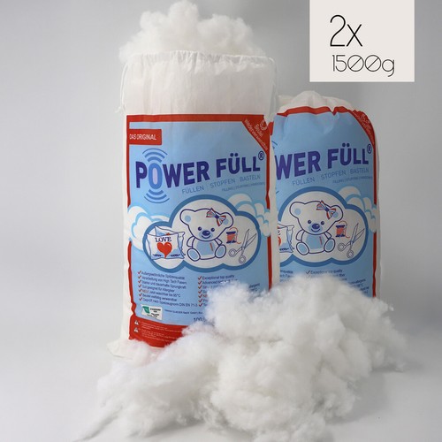 Füllwatte powerfüll weiß - füllwatte,