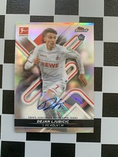 2021-22 Topps Finest Bundesliga Auto RC Dejan Ljubicic 1. FC Köln d