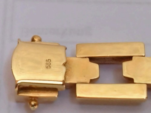 585 gold armband cm - 19,