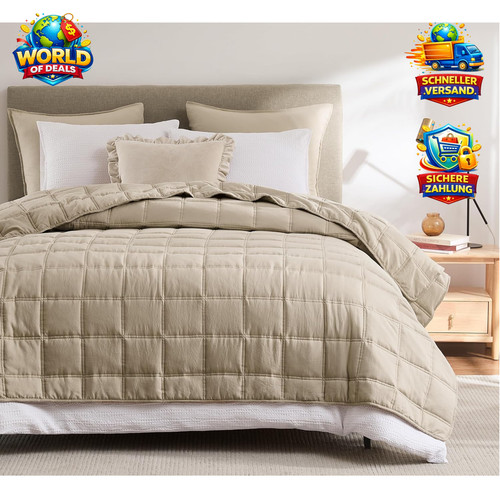 Tagesdecke 300x270 beige - tagesdecke,